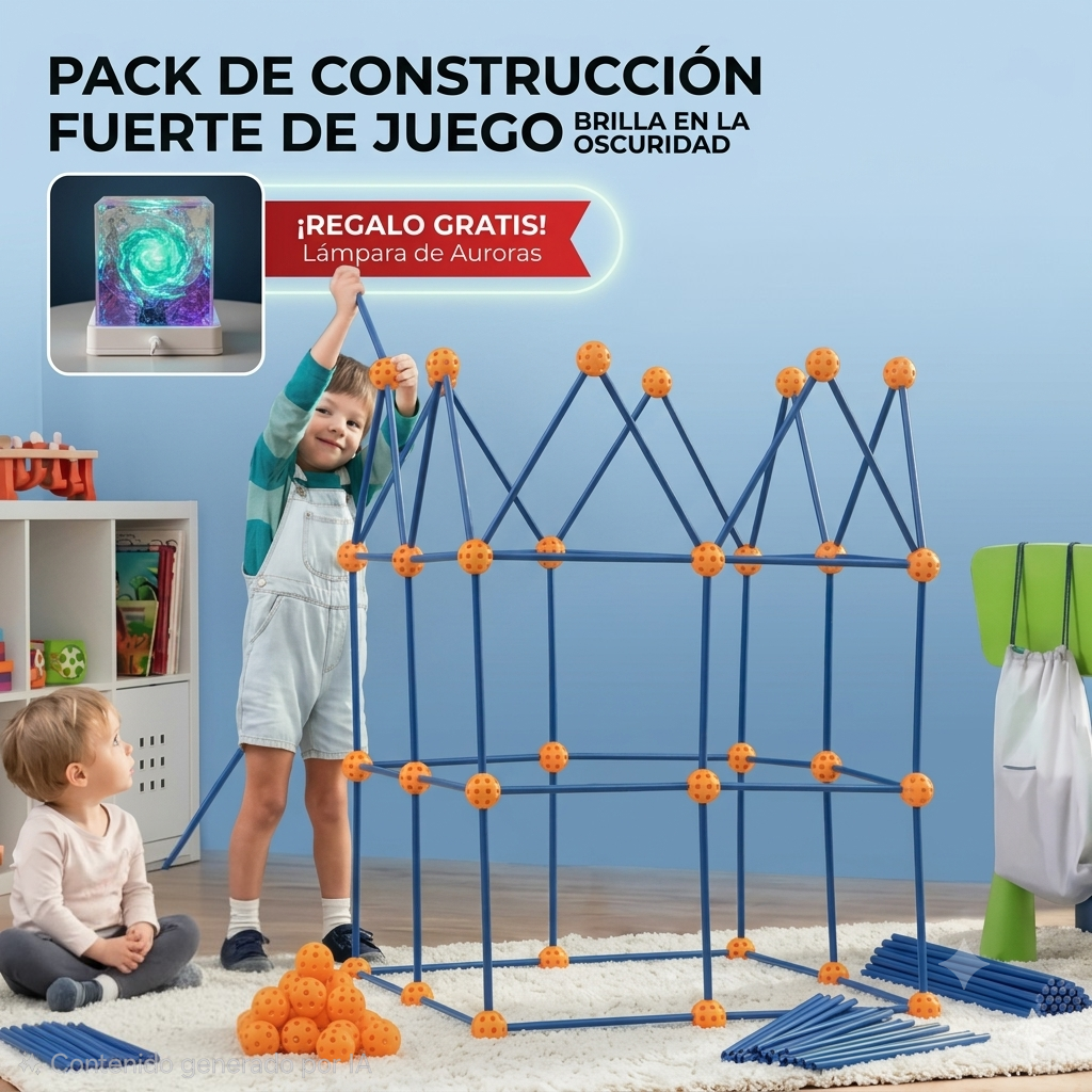 SuperPack Construcción de Fuertes (68 o 155 Piezas) ™