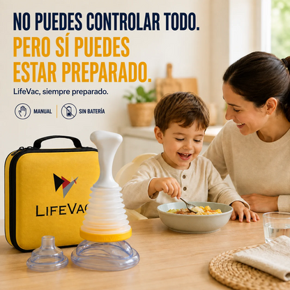 LifeVac© Dispositivo antiasfixia