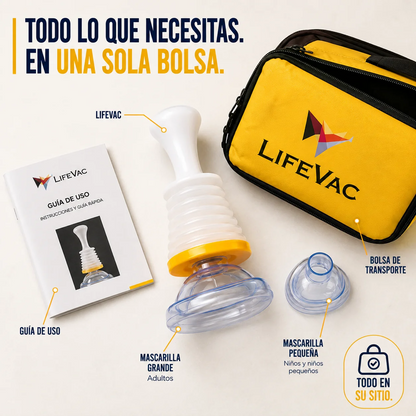 LifeVac© Dispositivo antiasfixia