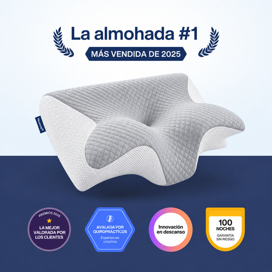 Nuvora® | Almohada cervical ortopédica